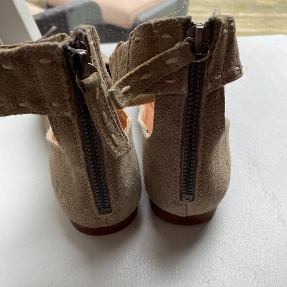 Frye Carson Ankle Strap Flats - Picture 4 of 12